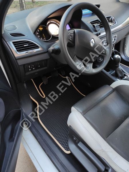 Килимки EVA для Renault Megane 3 2008-2016 5 дверний хетчбек renaultmegane3hatch фото
